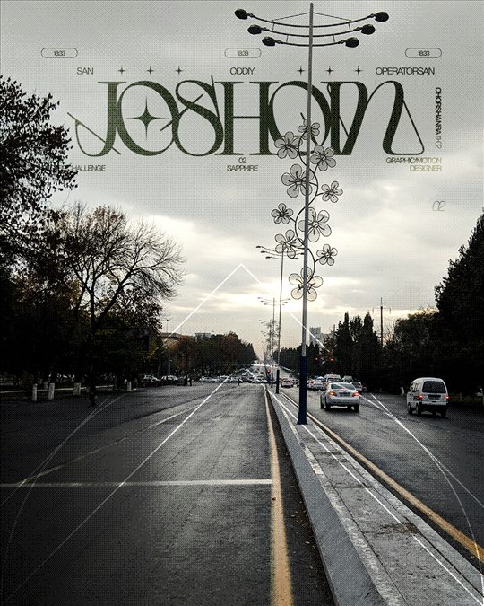 Street signal poster